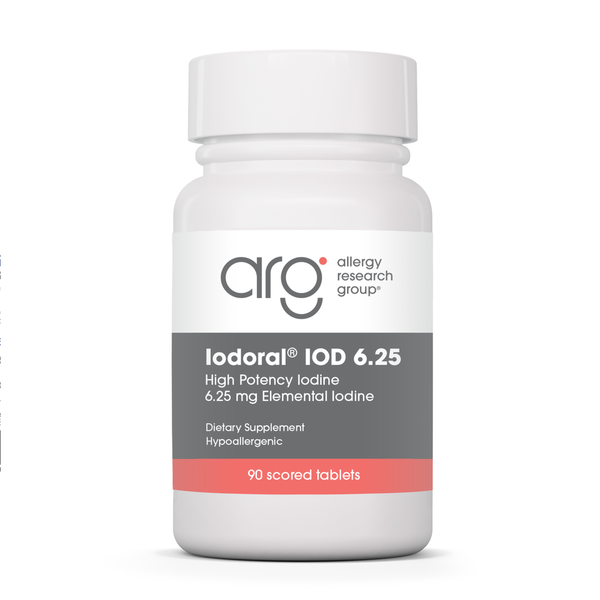 Iodoral® 6.25mg (90 scored tabs) by Allergy Research Group