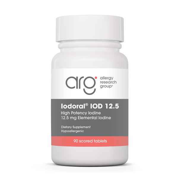 Iodoral 12.5mg (90 scored tabs) by Allergy Research Group