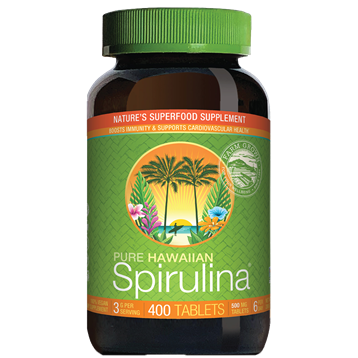 Pure Hawaiian Spirulina (400 Tabs)