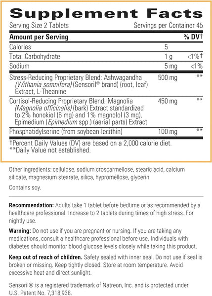 Cortisol Manager (90 tablets)