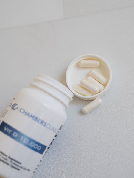 Vitamin D3 K2 10,000IU (60 caps) (Formerly Vit D 10000) by Chambers Supplements