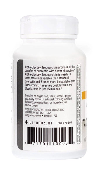 Alpha-Glycosyl Isoquercitrin (60caps)