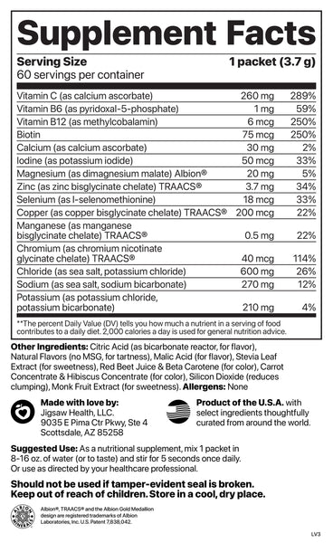 Electrolyte Supreme Fruit Punch (60 packets)