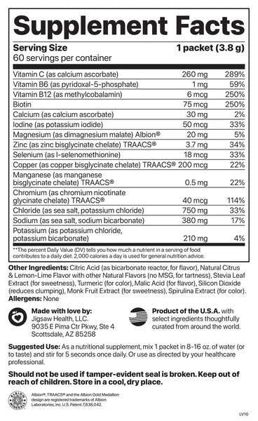 Electrolyte Supreme Lemon Lime