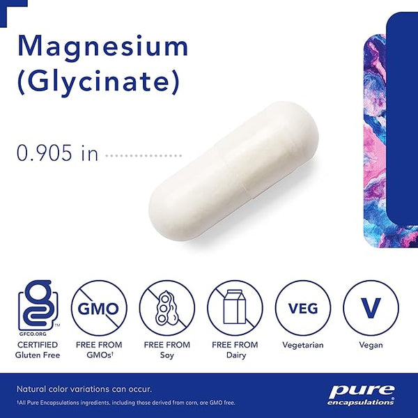 Magnesium Glycinate (180 Capsules)
