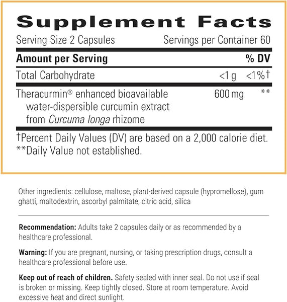 Theracurmin HP (120 caps)