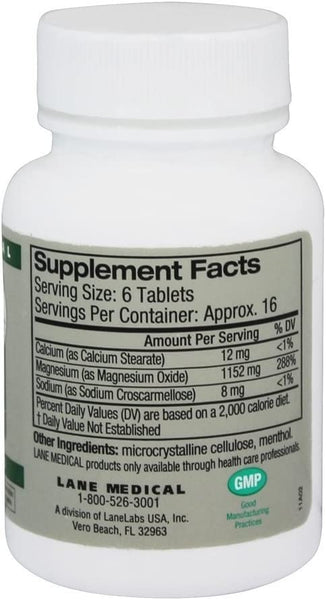 3A Magnesia 384mg (100 tabs) by Lane Medical