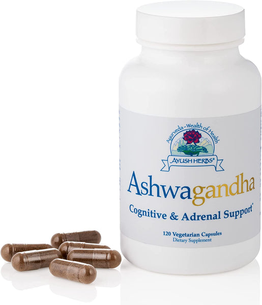 Ashwagandha (120 caps) by Ayush Herbs