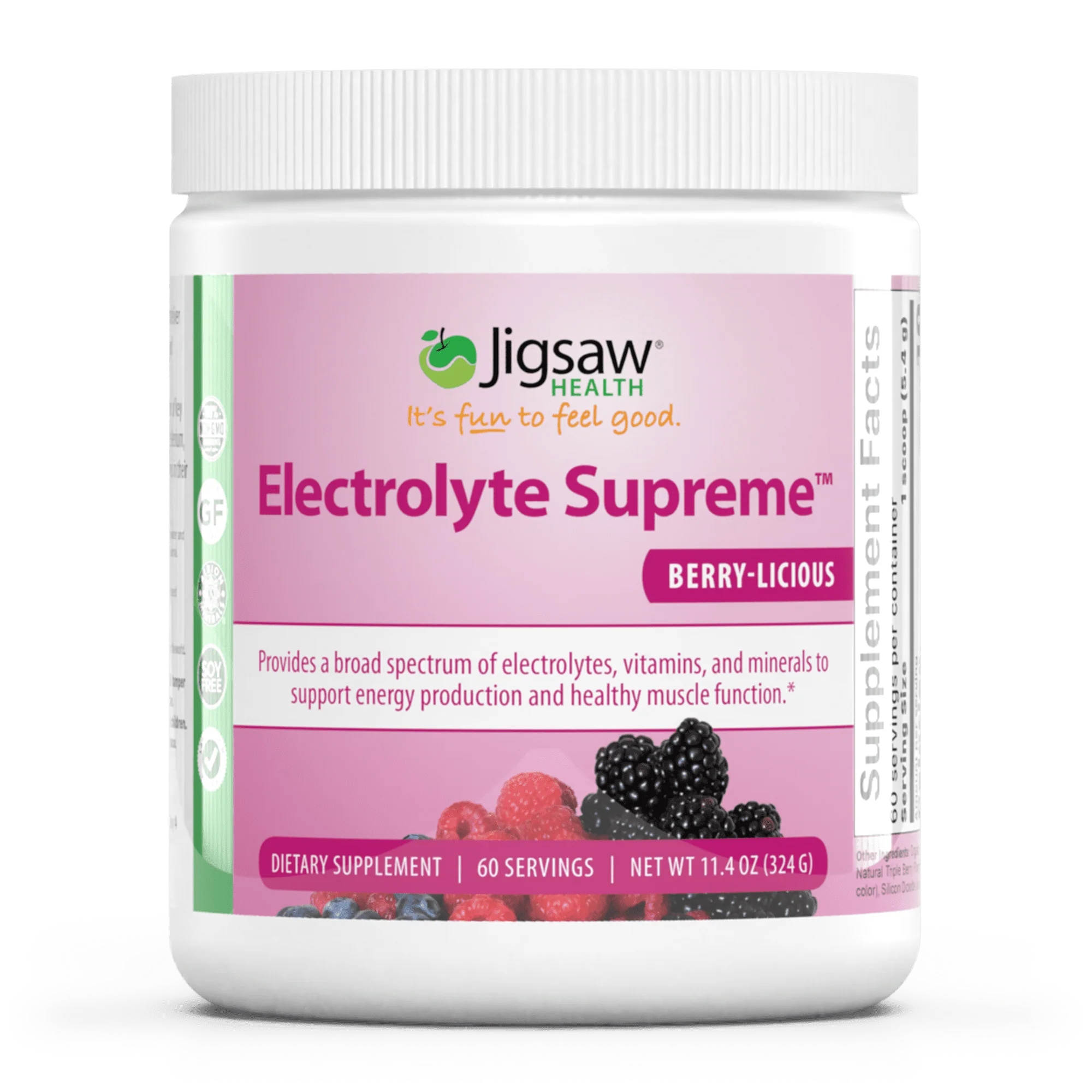 Electrolyte Supreme Berry-Licious (60 servings/12.5oz)
