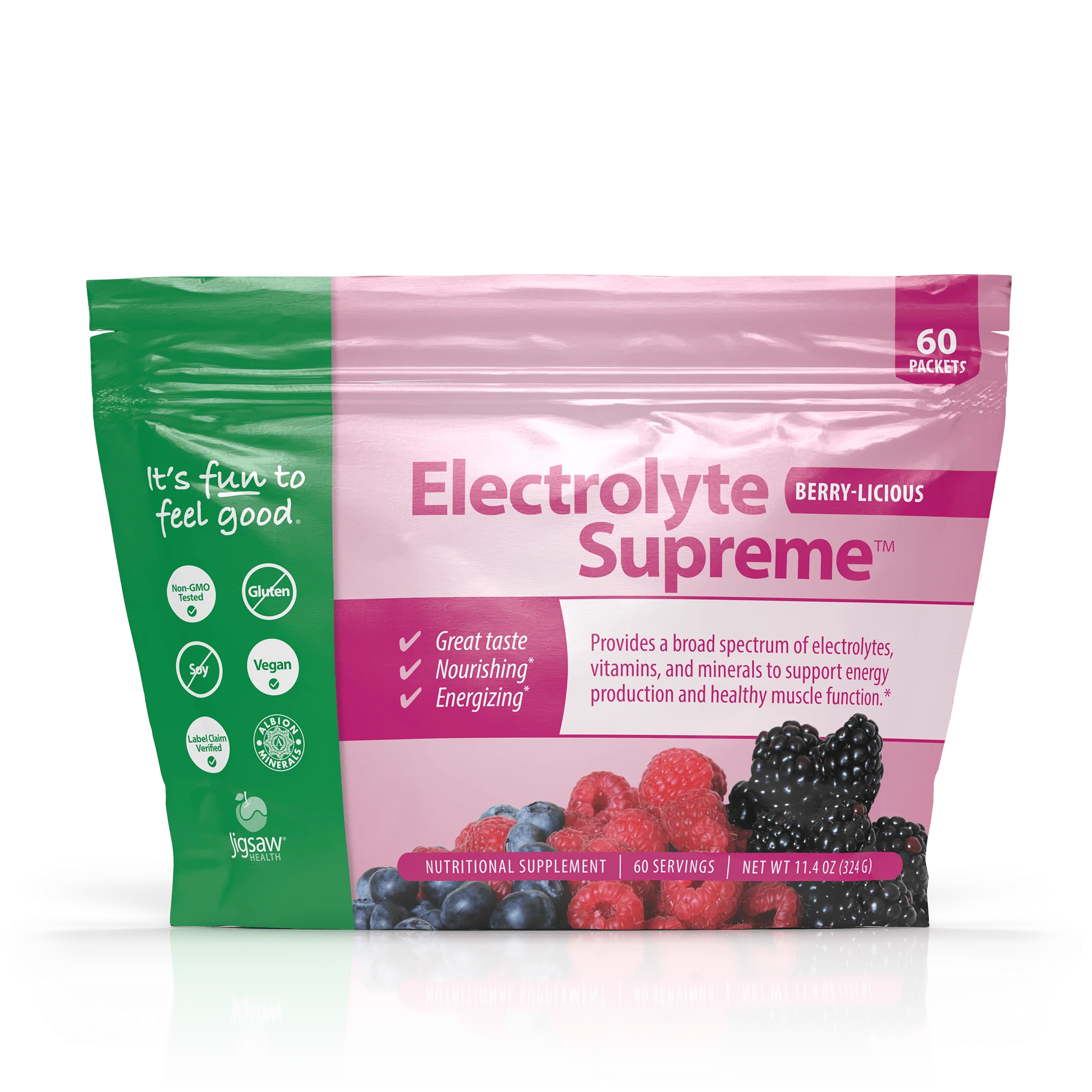 Electrolyte Supreme Berry-Licious (60 packets)