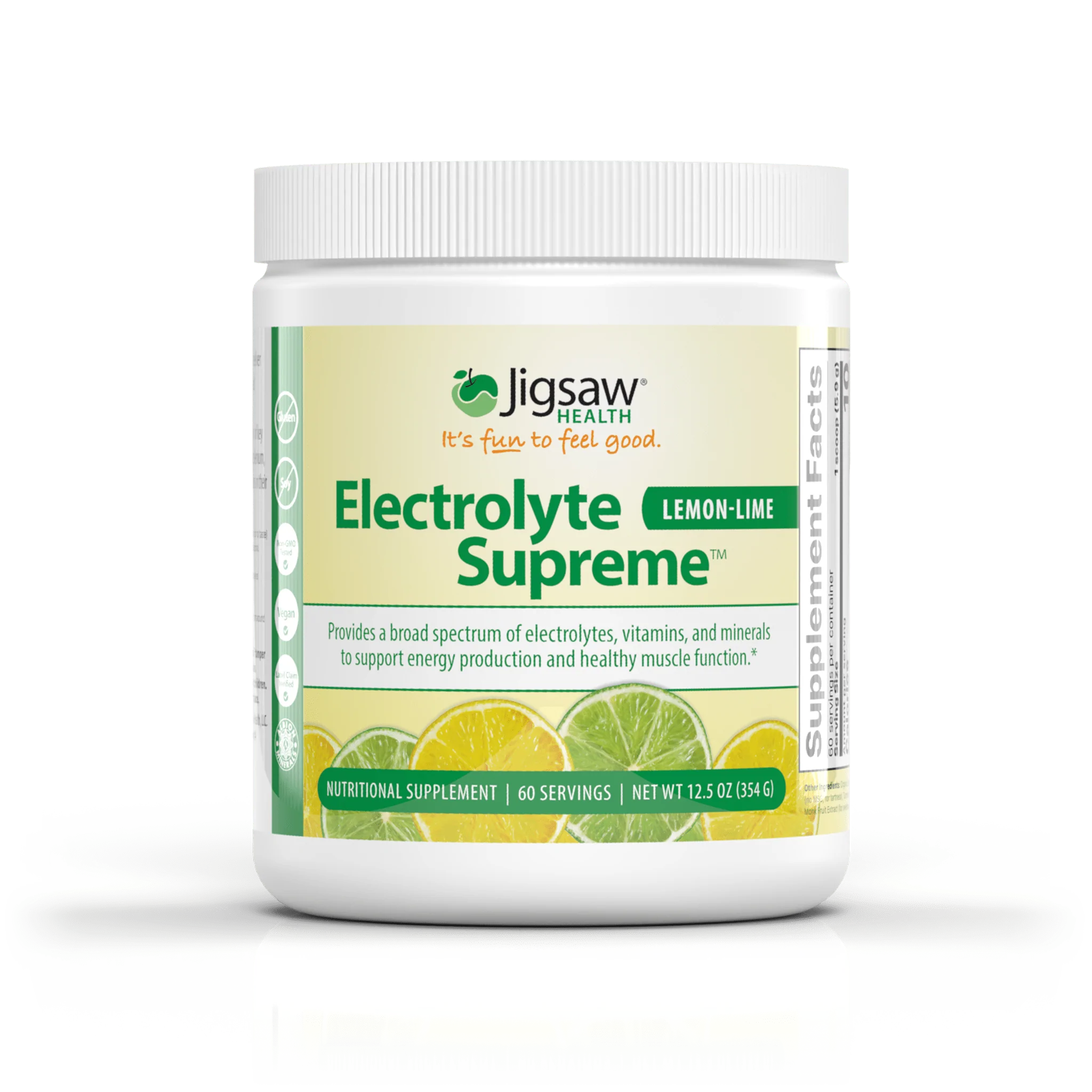Electrolyte Supreme Lemon Lime (60 servings/12.5oz)