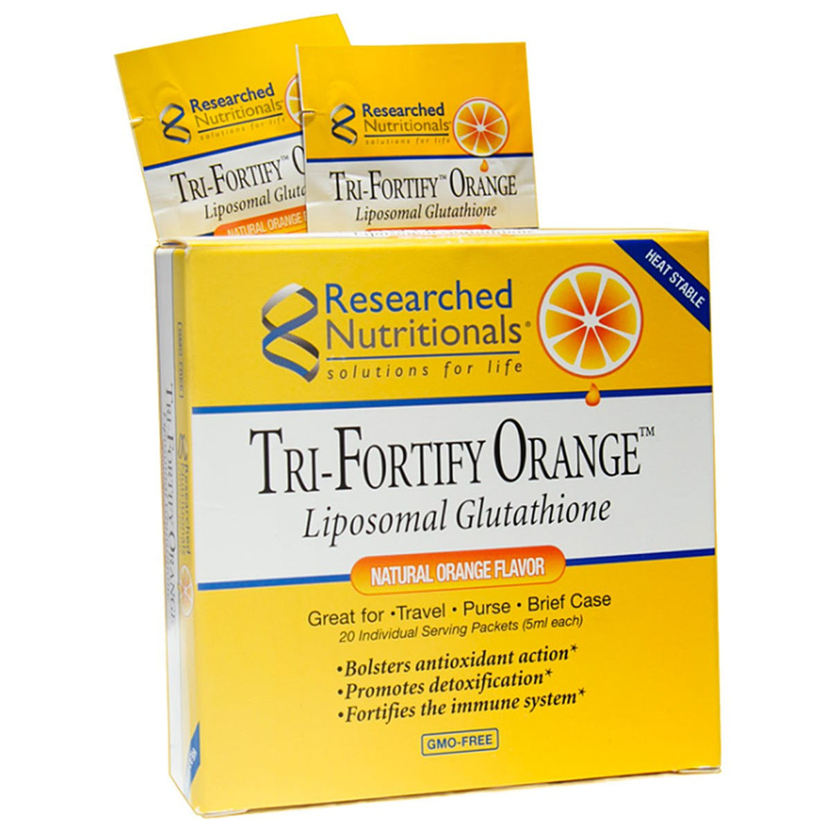 Tri-Fortify Orange Liposomal Glutathione by Researched Nutritionals Chambers Supplements Tri-Fortify Orange Liposomal Glutathione by Researched Nutritionals Chambers Supplements