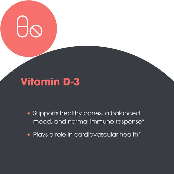 Vitamin D-3 25000 IU w/ K2 MK-7 (60 capsules) by Metabolic Maintenance
