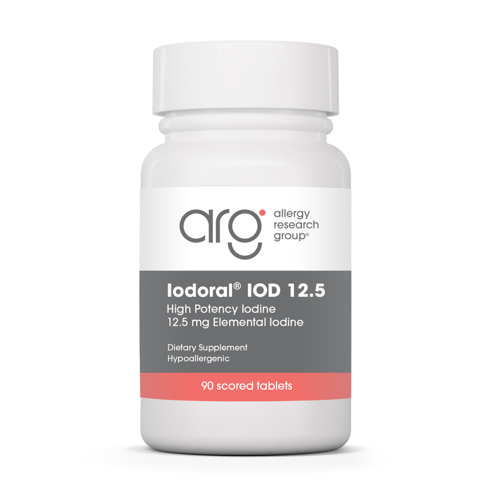 Iodoral 12.5mg (90 scored tabs) by Allergy Research Group