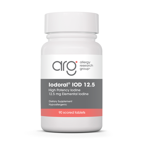 Iodoral 12.5mg (90 scored tabs) by Allergy Research Group