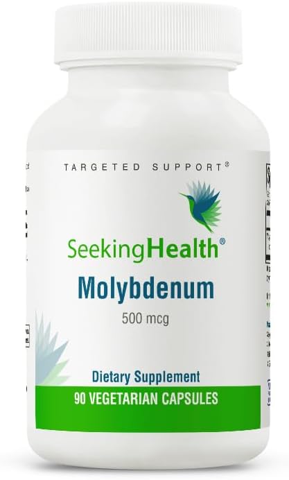 Molybdenum (90 veg caps) by Seeking health