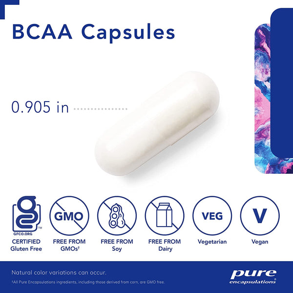 BCAA (250 Caps) by Pure Encapsulations