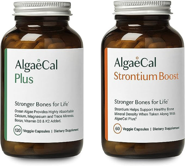 AlgaeCal Plus and Strontium Boost (1 Pack) by AlgaeCal