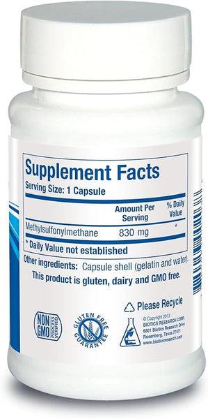 MSM (60 capsules) by Biotics Research