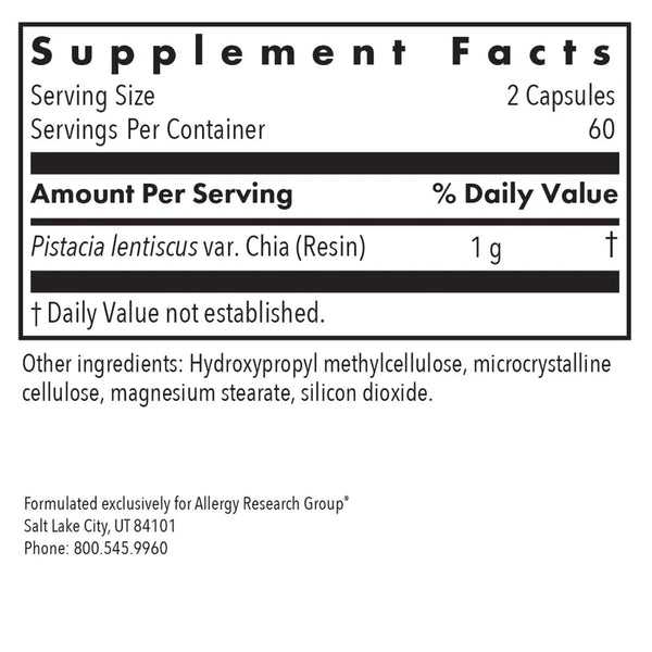 Mastica (120 veg caps) by Allergy Research Group