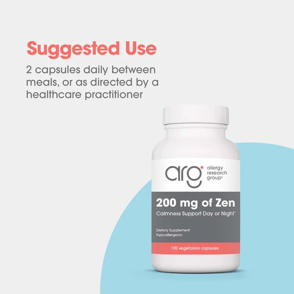 200mg of Zen (120caps) by Allergy Research Group