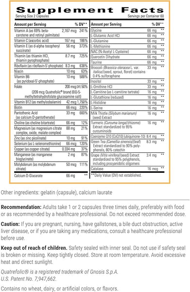 Detoxication Factors (120 Caps) by Integrative Therapeutics