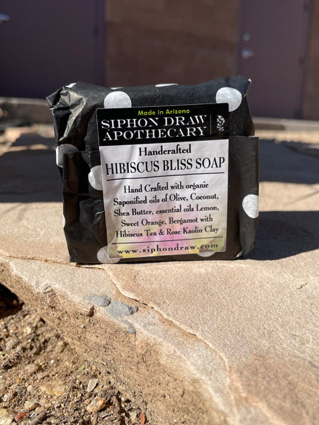 Hibiscus Bliss Soap by Siphon Draw Apothecary