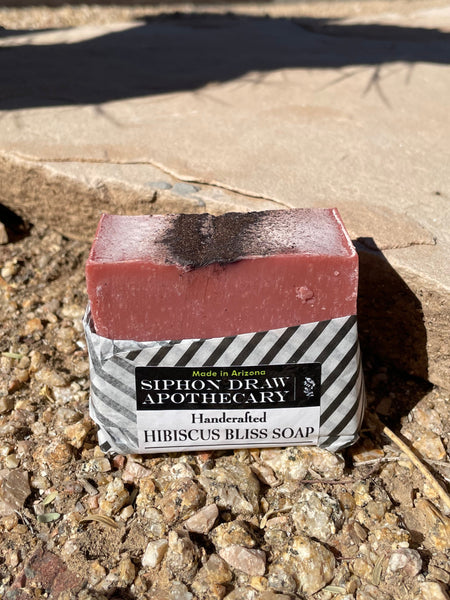 Hibiscus Bliss Soap by Siphon Draw Apothecary