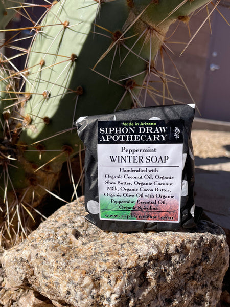 Peppermint Winter Soap by Siphon Draw Apothecary