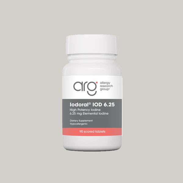 Iodoral® 6.25mg (90 scored tabs) by Allergy Research Group