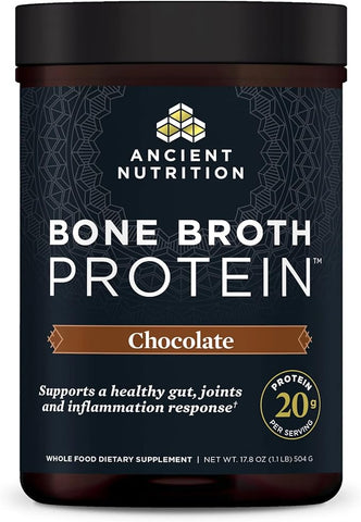 Bone Broth Protein Chocolate (20serv) by Ancient Nutrition