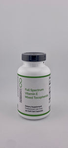 Full Spectrum Vitamin E Mixed Tocopherols (120 soft gels)