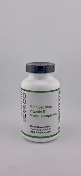 Full Spectrum Vitamin E Mixed Tocopherols (120 soft gels)