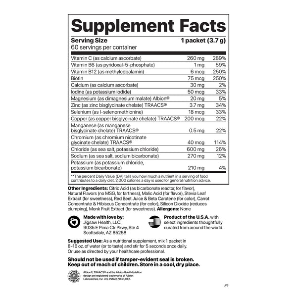 Electrolyte Supreme Fruit Punch (60 packets)
