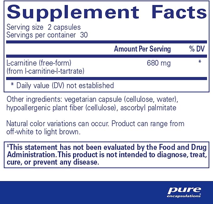 L-Carnitine (120 capsules) – Chambers Supplements