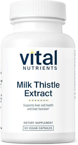 Milk Thistle Extract (60 vegan caps) by Vital nutrients