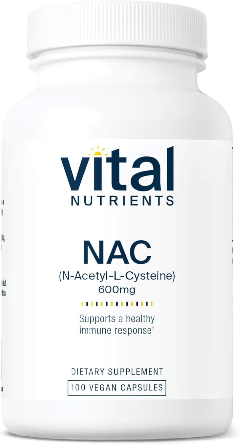 NAC (N-Acetyl Cysteine) 600mg (100 capsules)