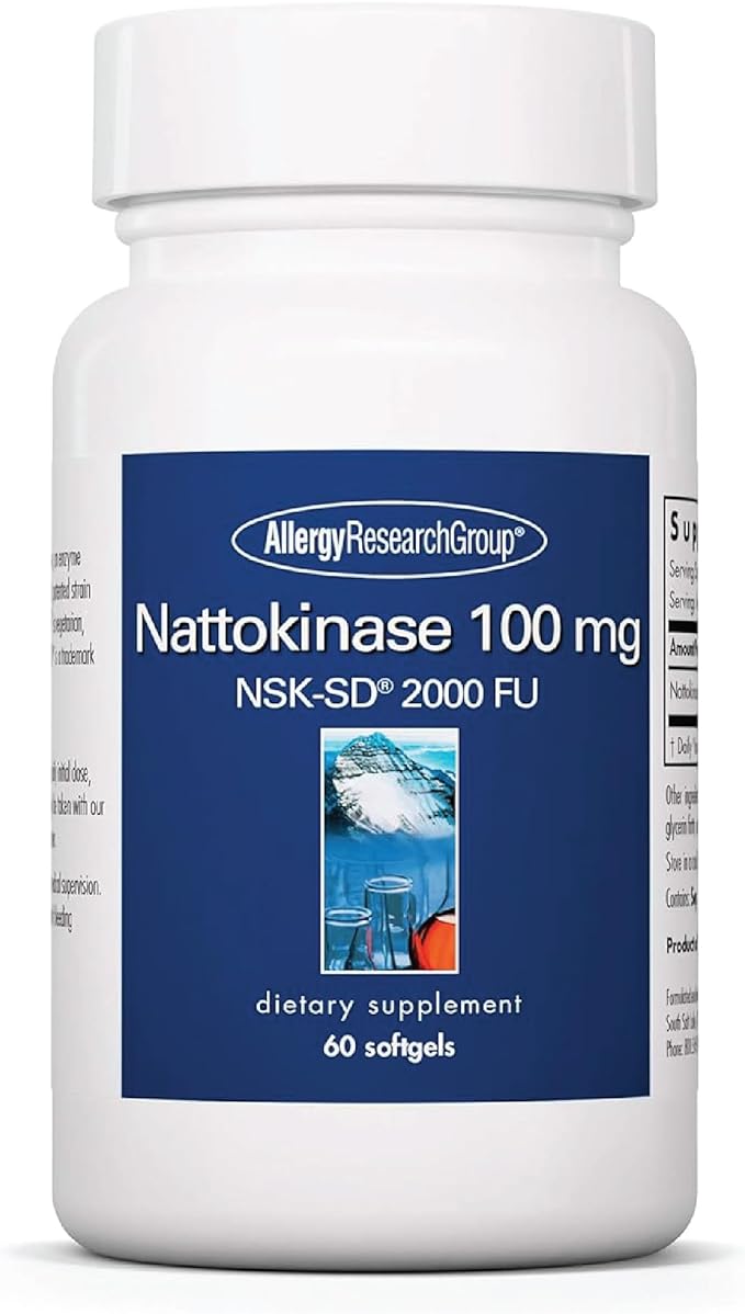 Nattokinase 100 mg NSK-SD® (60 softgels)