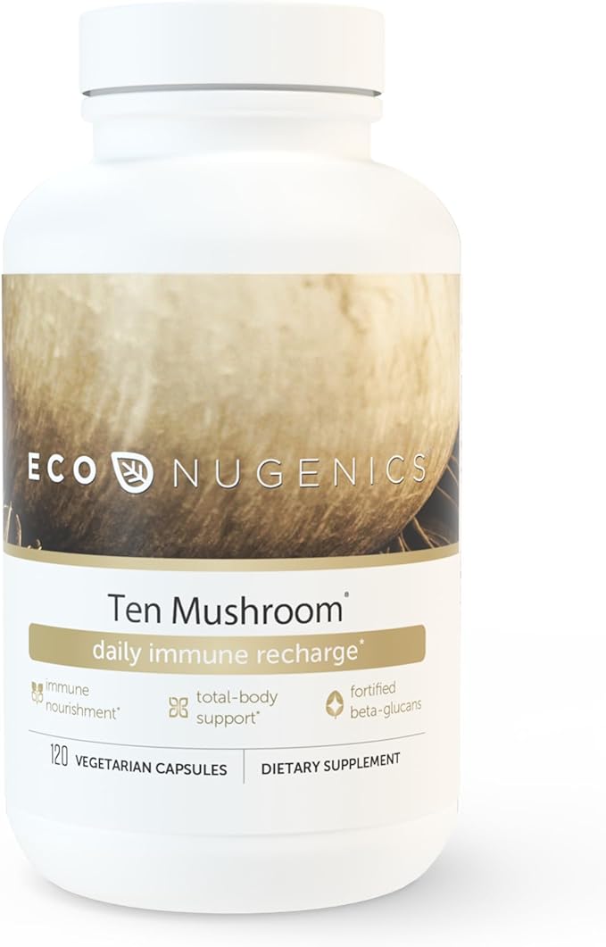 Ten Mushroom Formula Organic (120 caps)