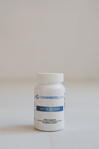 Vit D 5000 (60 caps) vitamin D by Chambers Supplements