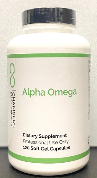 Alpha Omega (120 softgels) by Chambers Supplements
