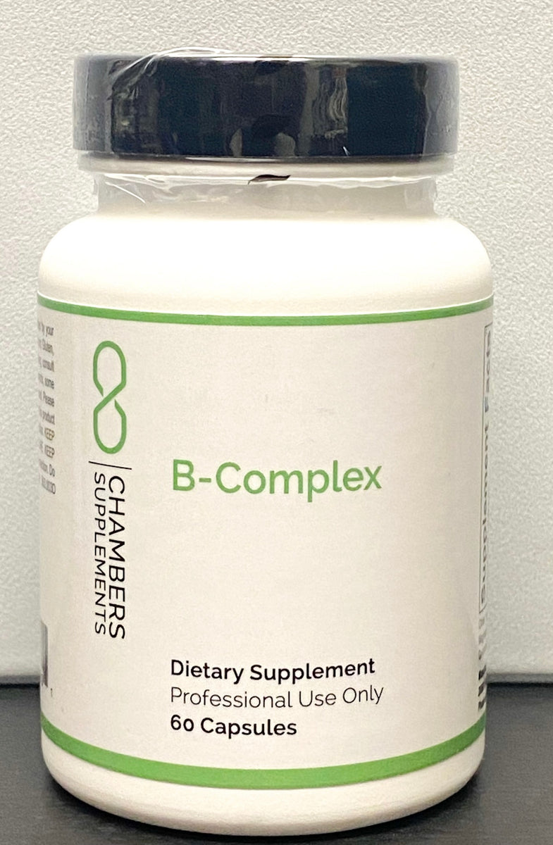 B Complex 60 capsules – Chambers Supplements