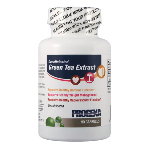 Green Tea Extract (Decaf) 500 mg by Progena 500mg 90 capsules