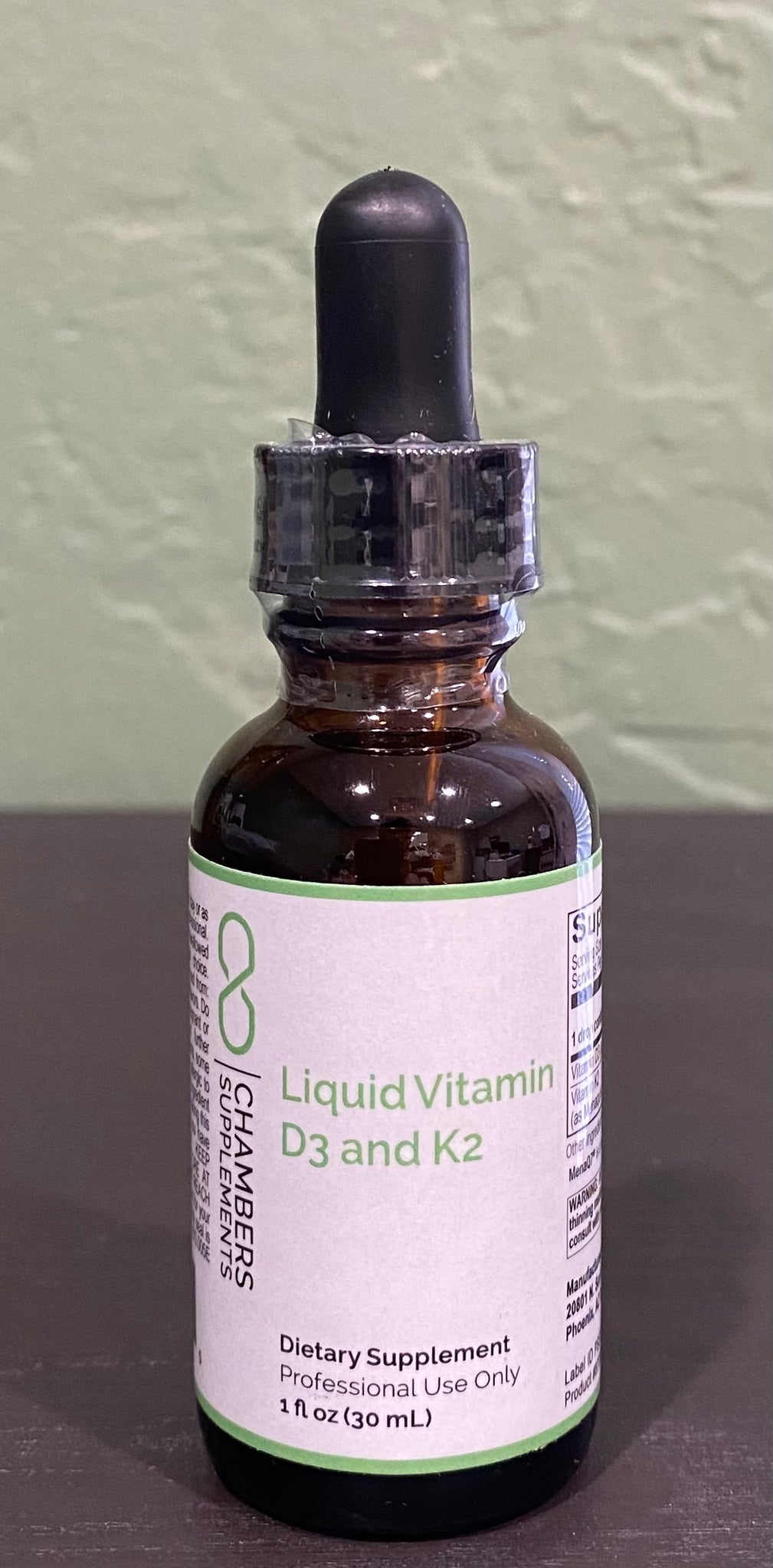 Liquid Vitamin D3 and K2