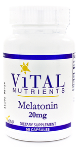 Melatonin 20mg by Vital Nutrients 60 capsules