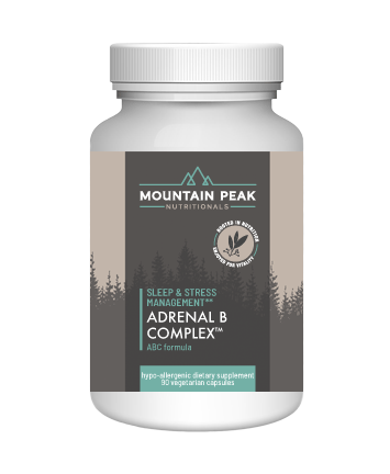 Adrenal B Complex "ABC" Formula (90 caps) by Mountain Peak Nutritionals