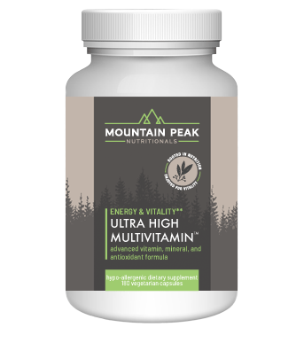 Ultra High Multivitamin (180 caps) by Mountain Peak Nutritionals