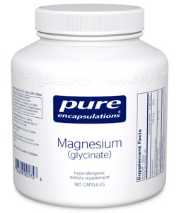 Magnesium Glycinate by Pure Encapsulations 180 Capsules