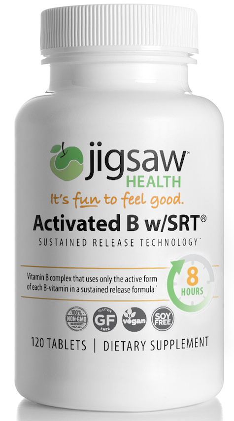 Activated B w/ SRT by Jigsaw Health 120 tablets