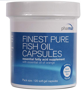 Finest Pure Fish Oil/Orange by Pharmax 120 capsules